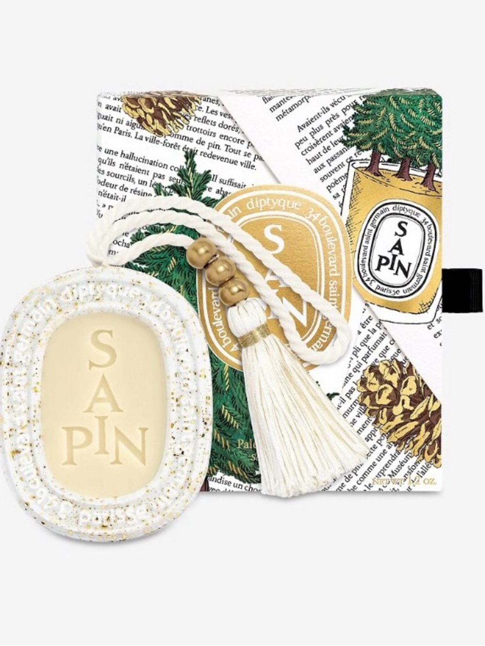 Diptyque Paris Sapin Scented Wax Oval - Limited Edition